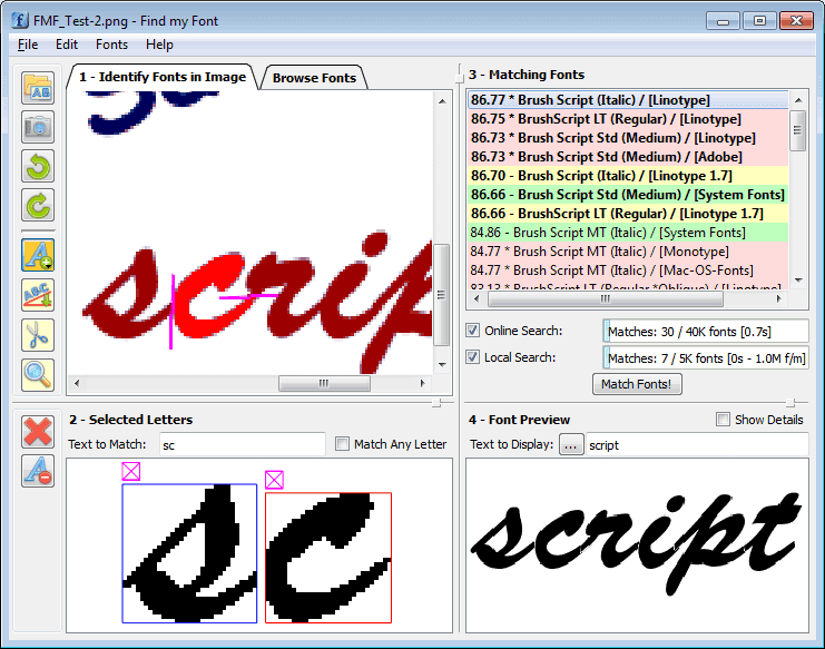 Find fonts free
